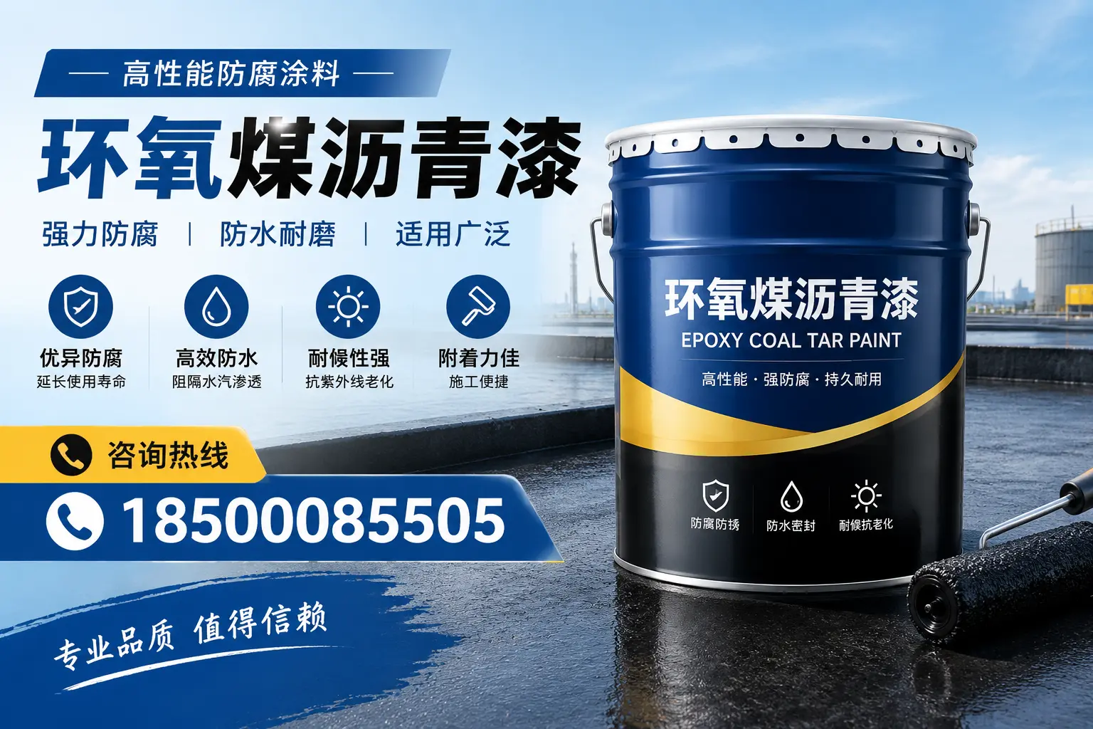 环氧煤沥青漆的主要成分与功能，灵石用户深度了解